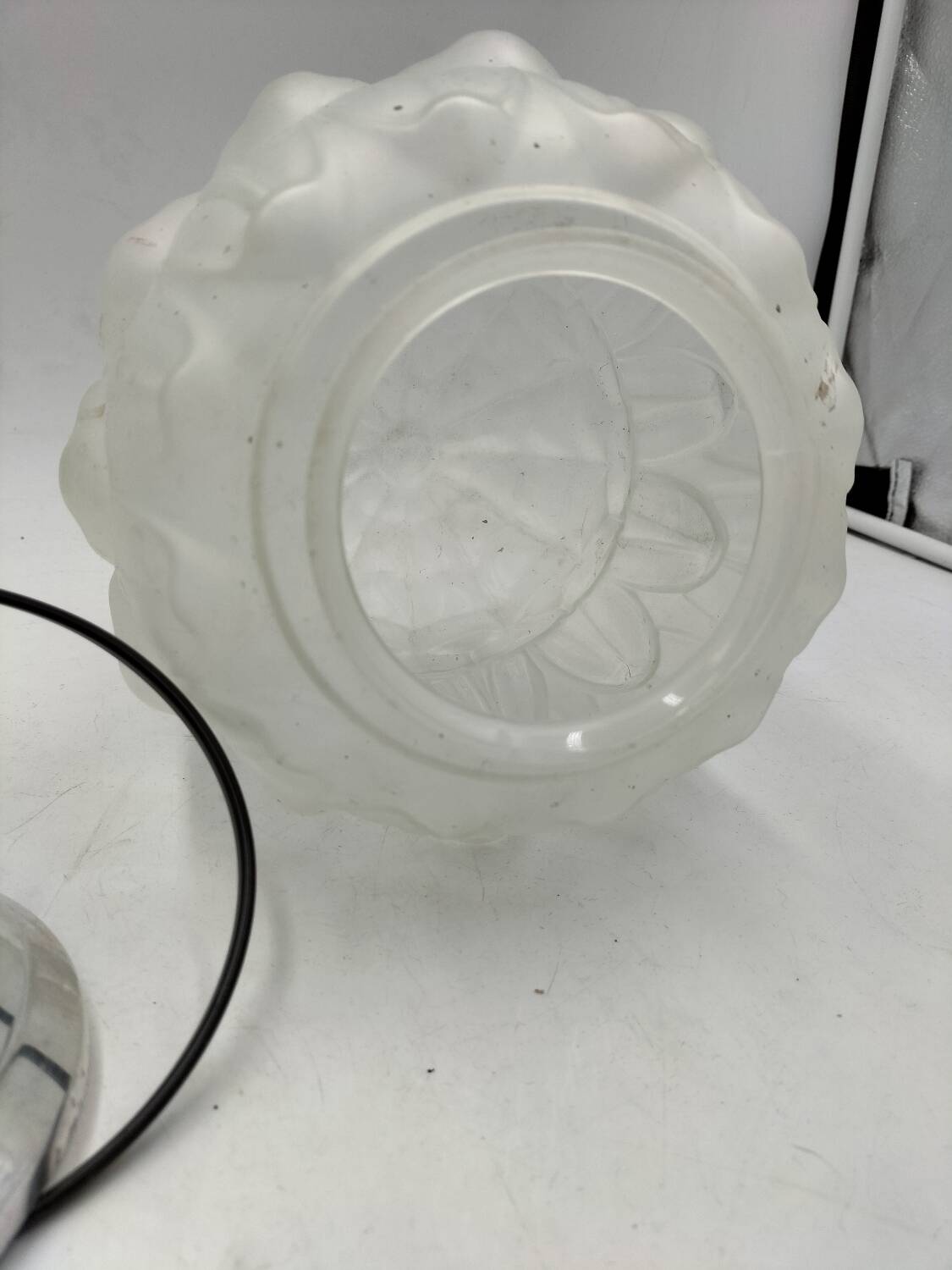 Art Deco ball ceiling light