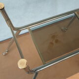 Vintage glass rolling dessert