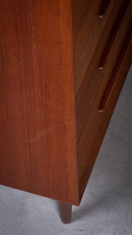 Teak 7-Drawer Chest attributed to Ejvind A. Johansson, 1960s