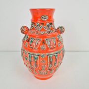 Vintage Fat Lava 1590 Vase in Ceramic from Jasba, West-Germany, 1970s