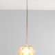 Lampe à suspension design allemand du milieu du siècle Kinkeldey
