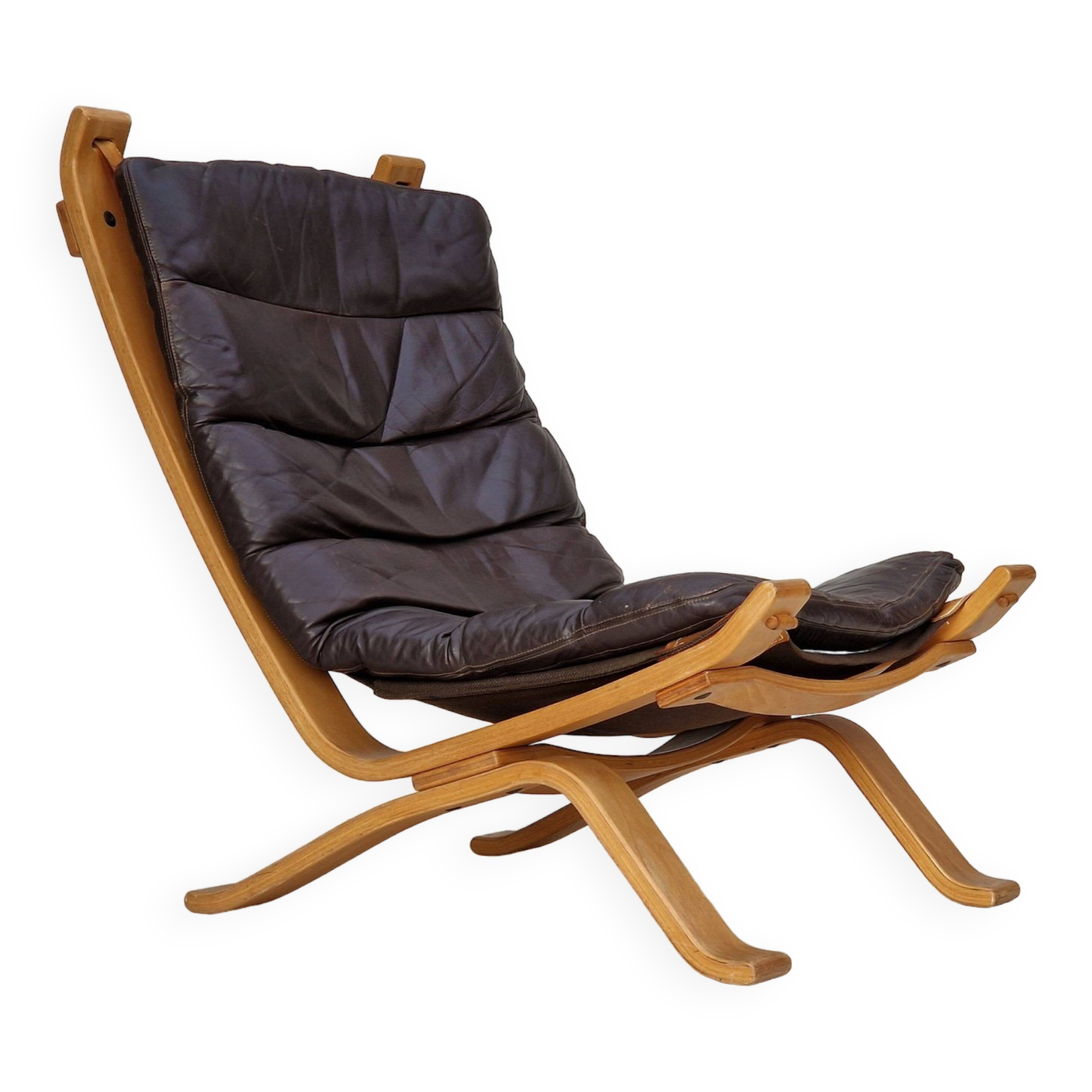 Fauteuil danois par Brammin Møbler années 70