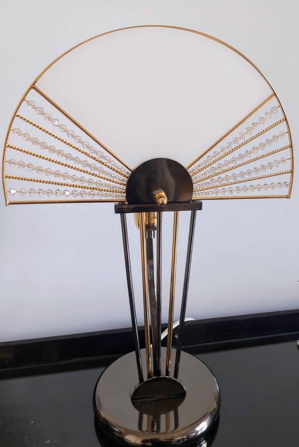 Pair of art deco lamps