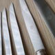 Set of 6 YC Table Knives Stainless Steel and Bovine Horn