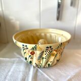 Glazed ceramic kougelhopf mould