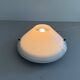 Simple opal glass wall light from the mid-century by Lamperti, 1960s, Italy.