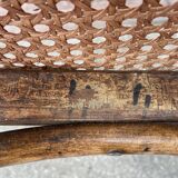 Chaise bois courbé viennoise 19eme J J Kohn