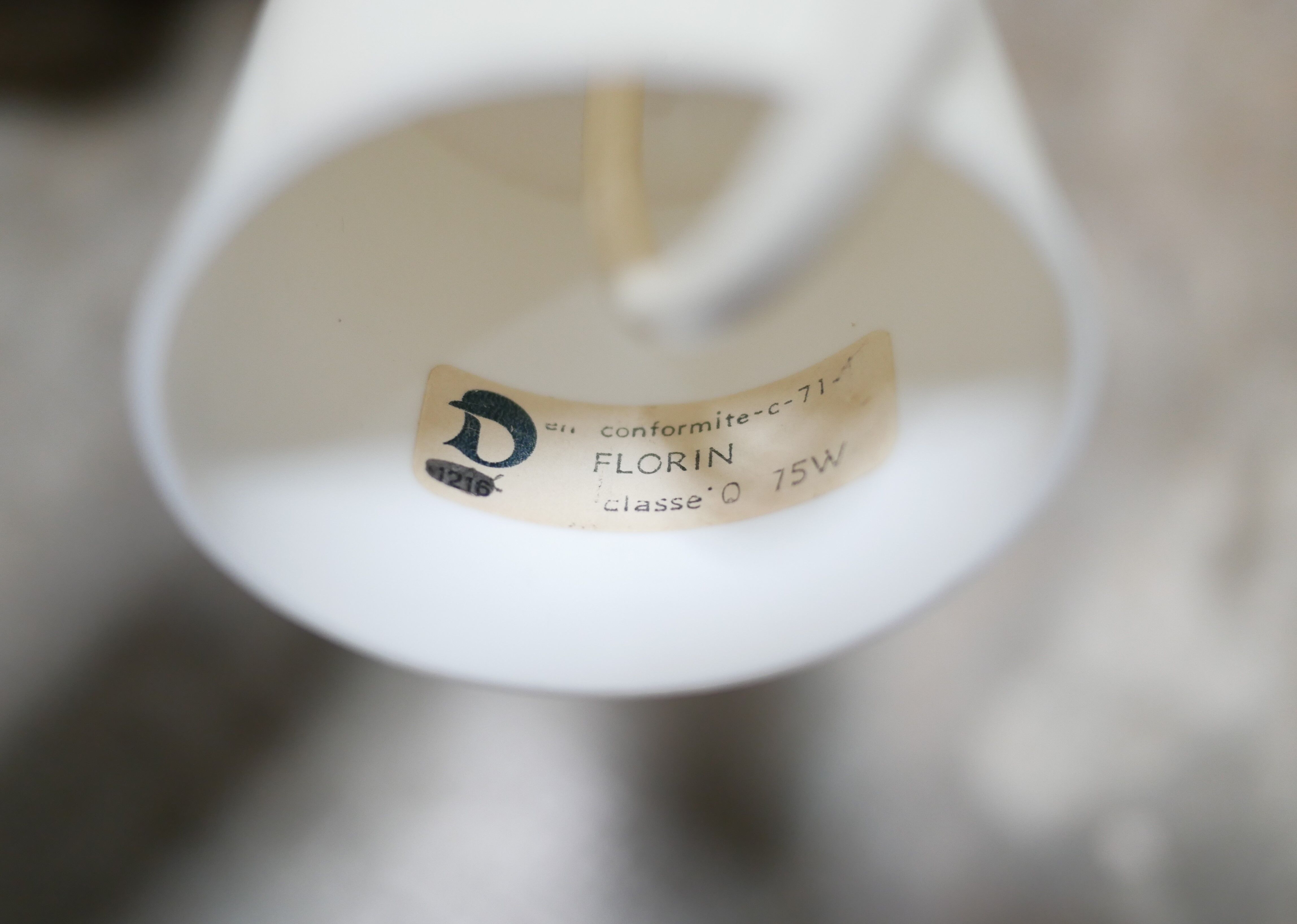 Suspension vintage fleur de lotus