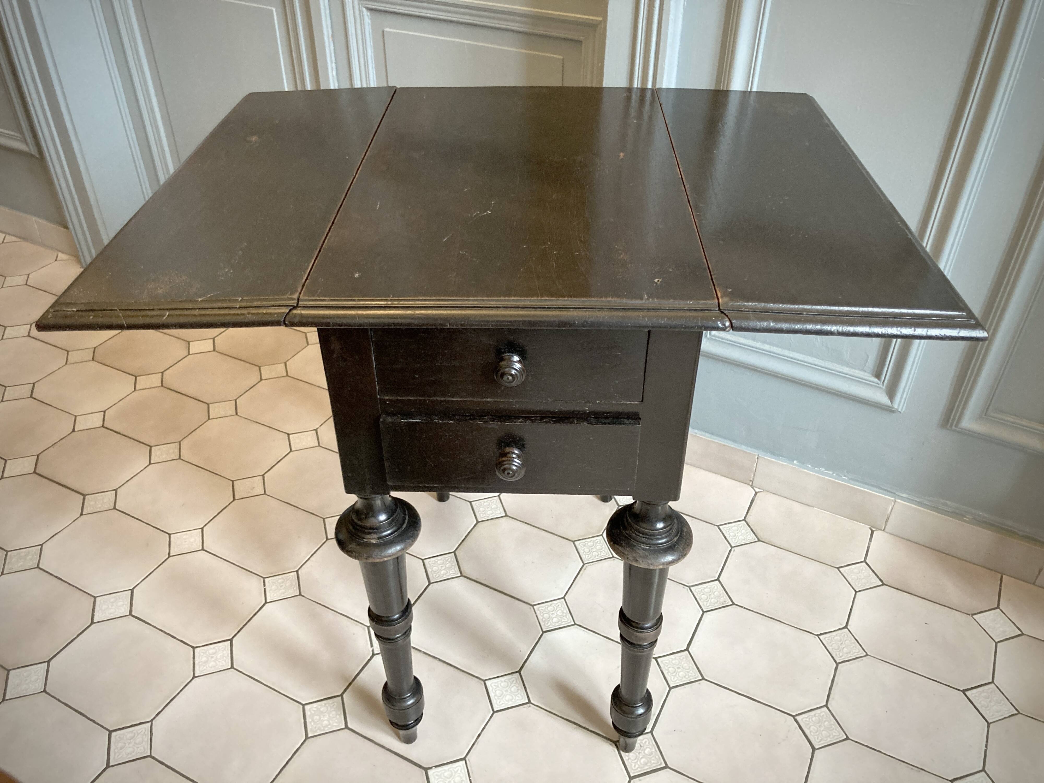 Folding table 1870 Gueret Frères