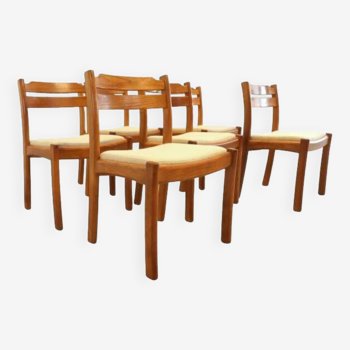 Set of 6 Dyrlund chairs 'Sentved'