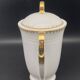 White and gilded Limoges porcelain tea/coffee service – MPM0724SV1