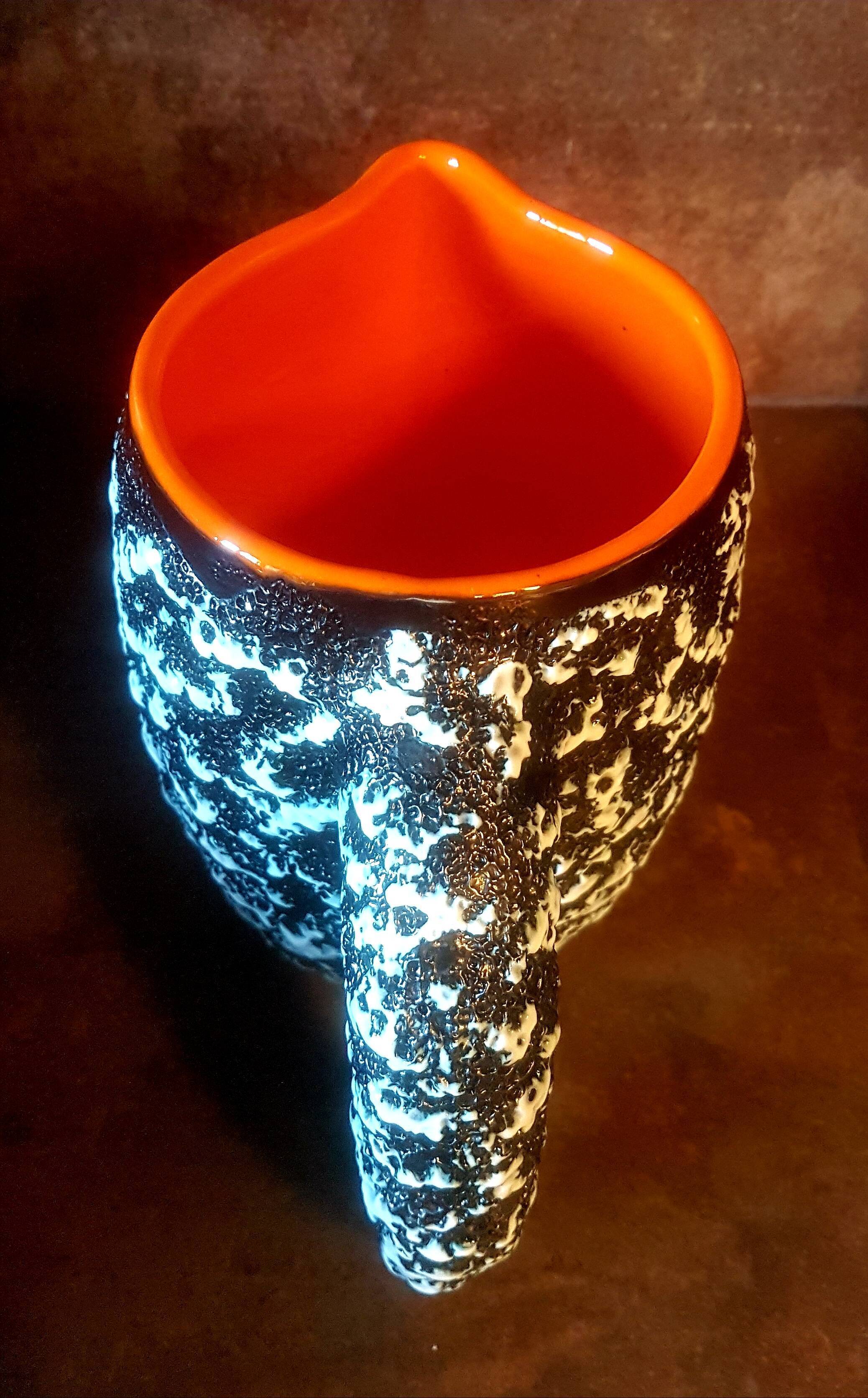 Vintage ceramic pitcher decanter from the 50s 60s