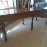 Table de ferme ancienne en meurisier