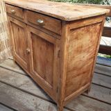Parisian buffet raw wood