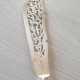 Antique silver metal knife