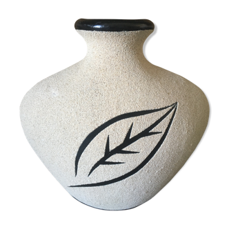 Ceramic shortbread vase ethnic style