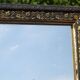 Black and gold mirror, vine leaves 63x88cm
