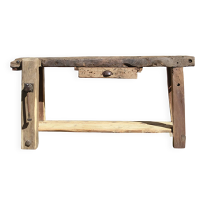 Très ancien établi - meuble