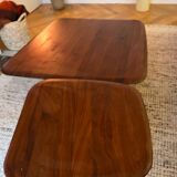 Oak wood coffee table