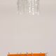 Kalmar Murano glass ceiling lamp, 1960 Austria.
