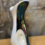Signed glazed ceramic vase