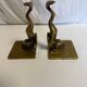 Vintage bronze bookends