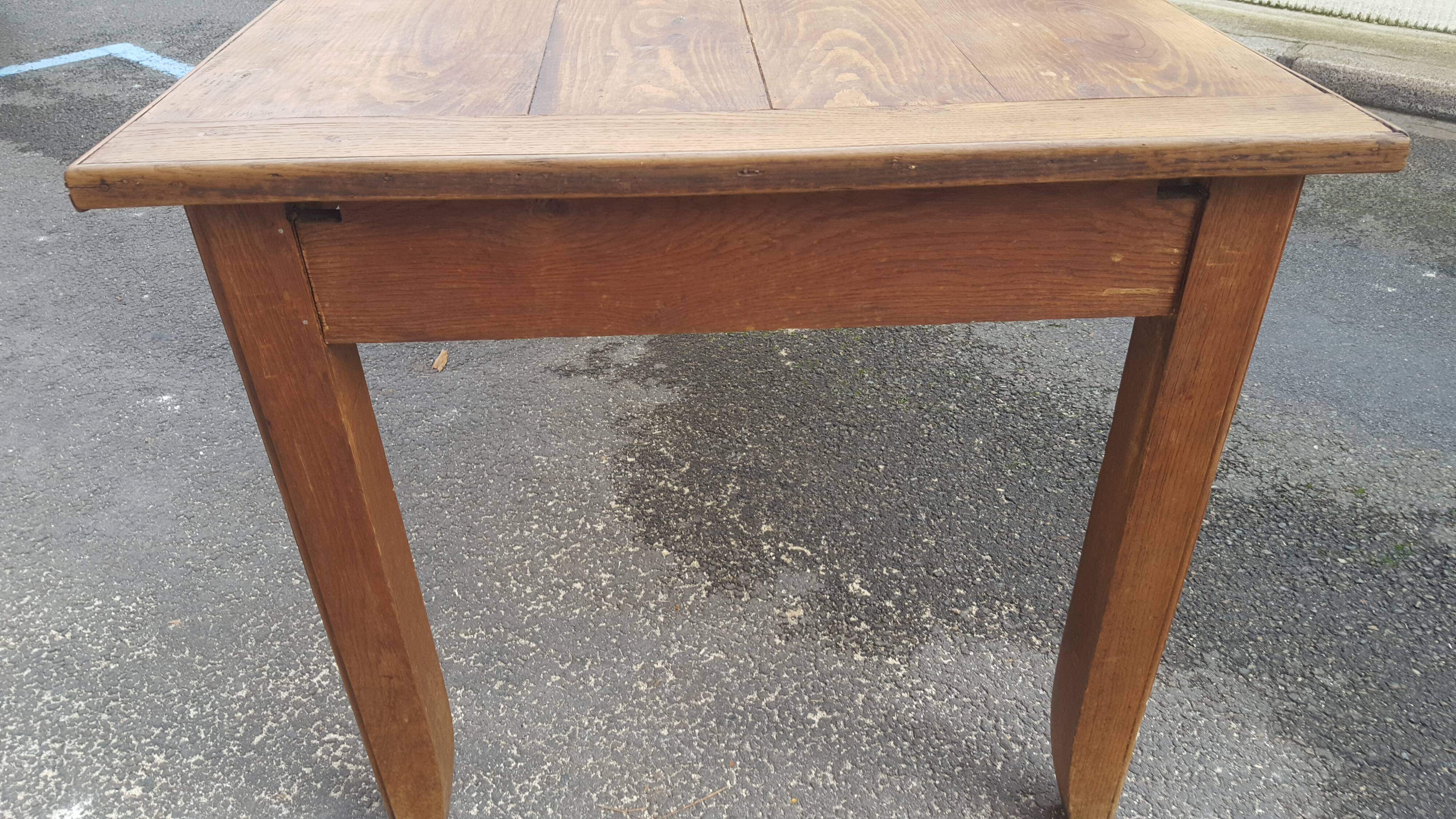 Farm table oak