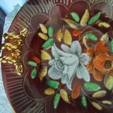 Plat Hubert Bequet decor floral