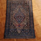 Old handmade carpet Senneh 93 x 59 cm