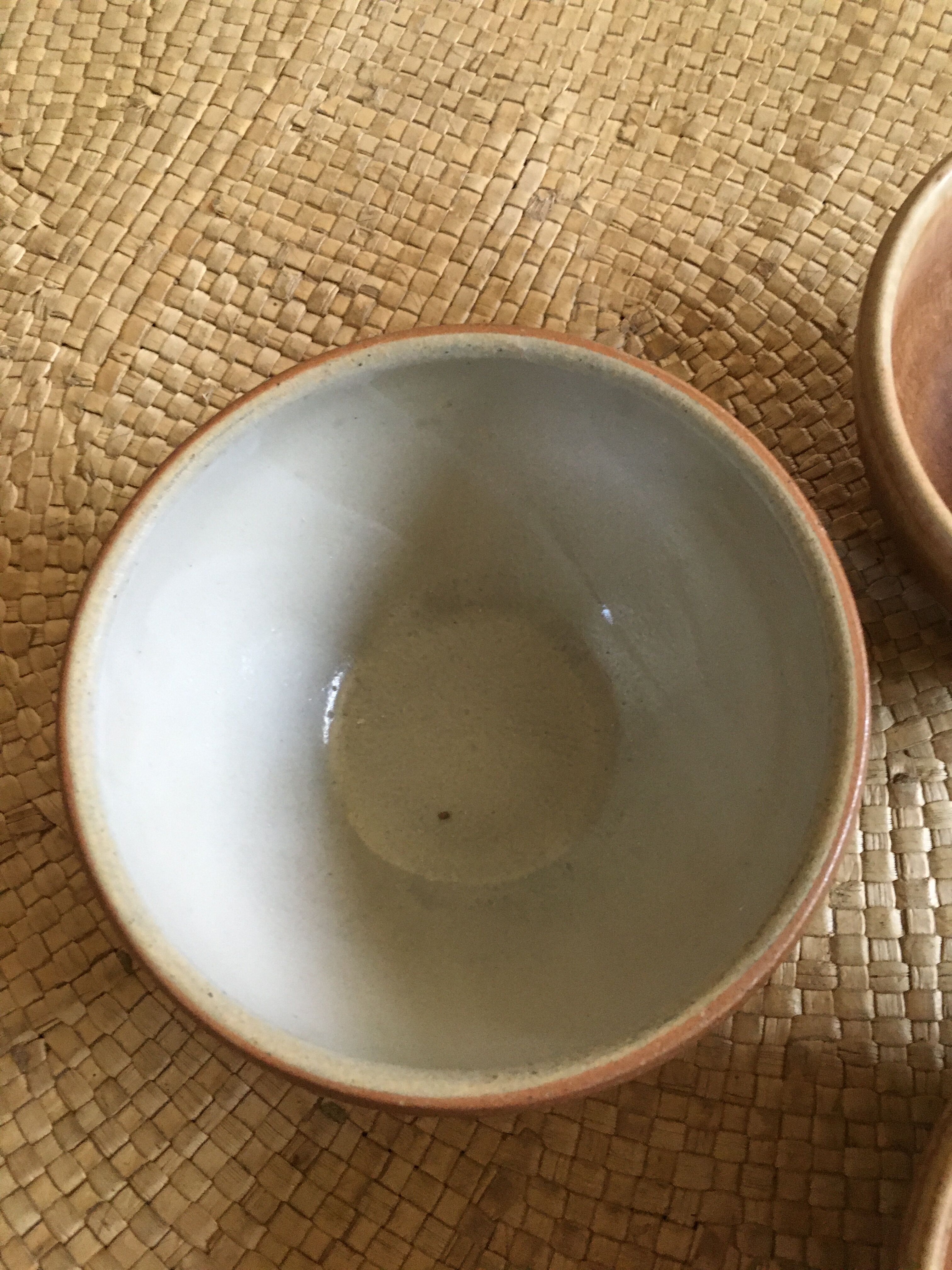Lot of 5 sandstone bowls