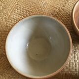 Lot of 5 sandstone bowls