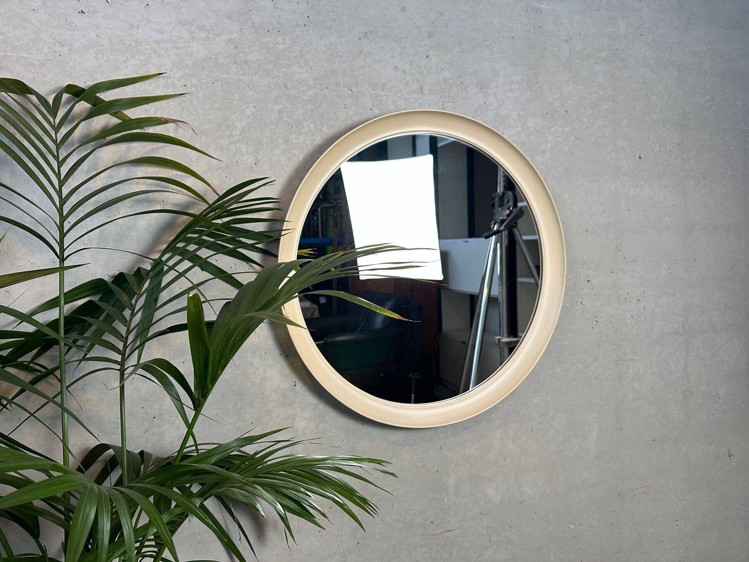 Vintage round mirror