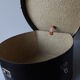 Black Suitcase for hats 60s.