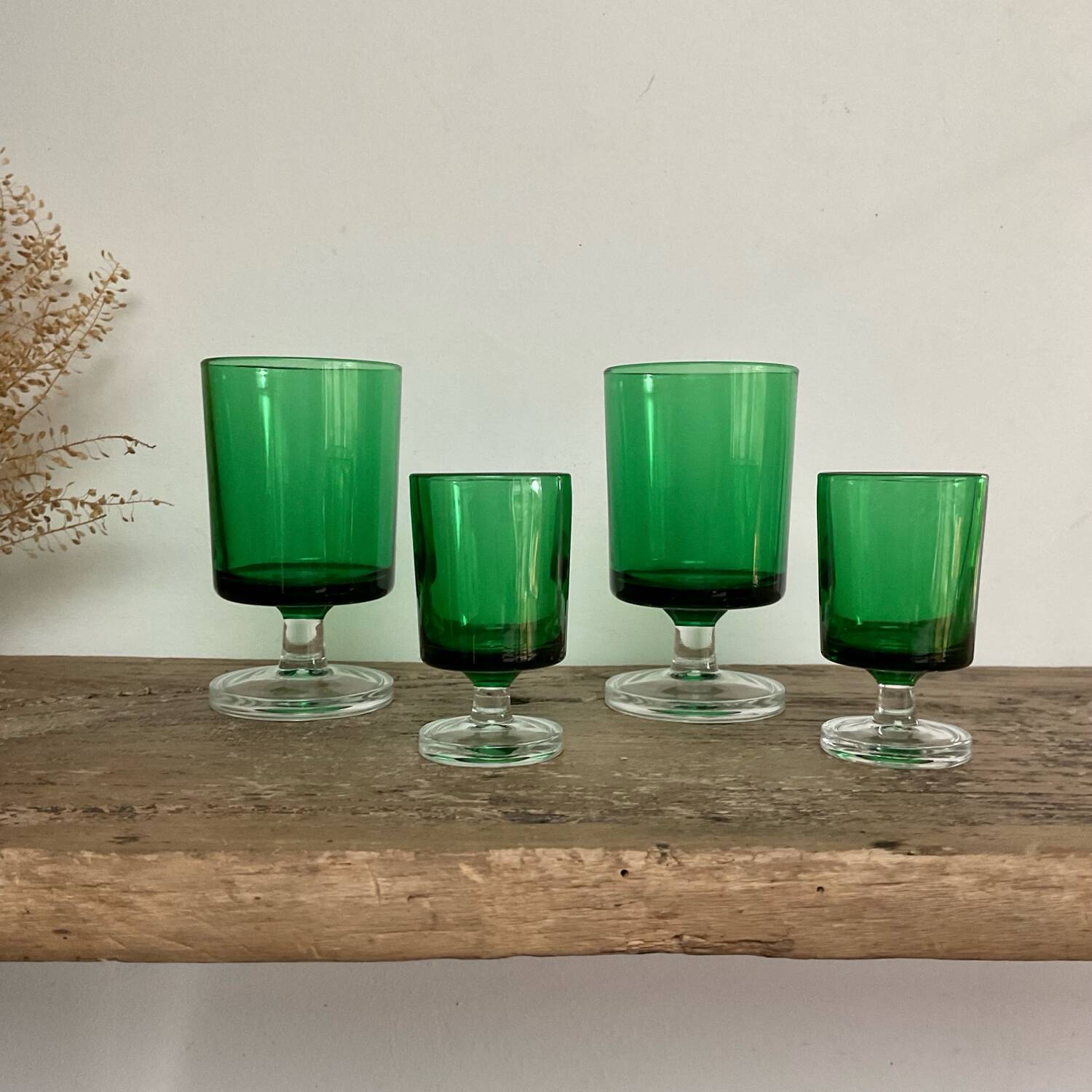6 LUMINARC “cavalier” glasses