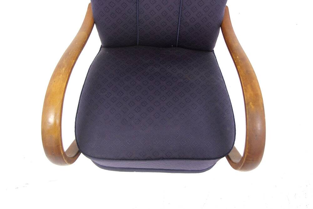 Scandinavian armchair in elm, Swedish Modern, Sweden, 1940
