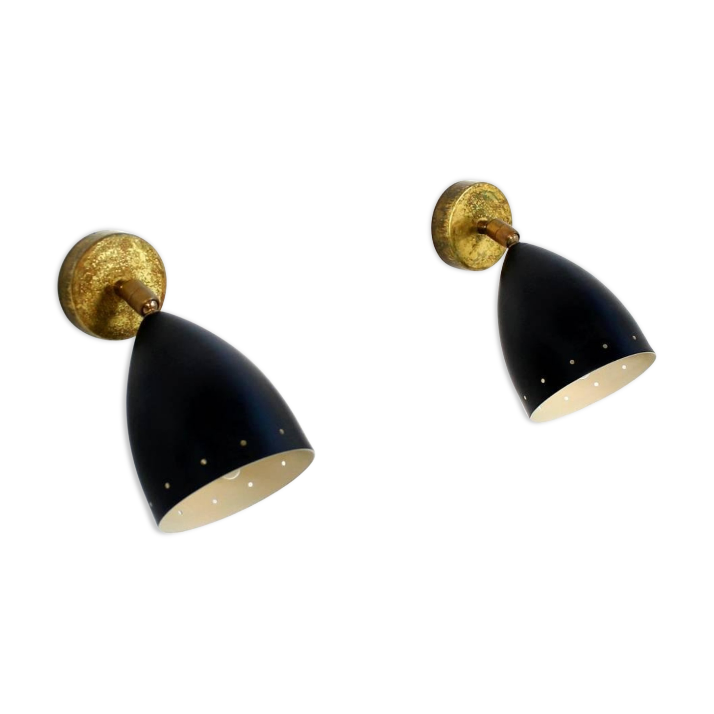 Italian wall year 50s pair black