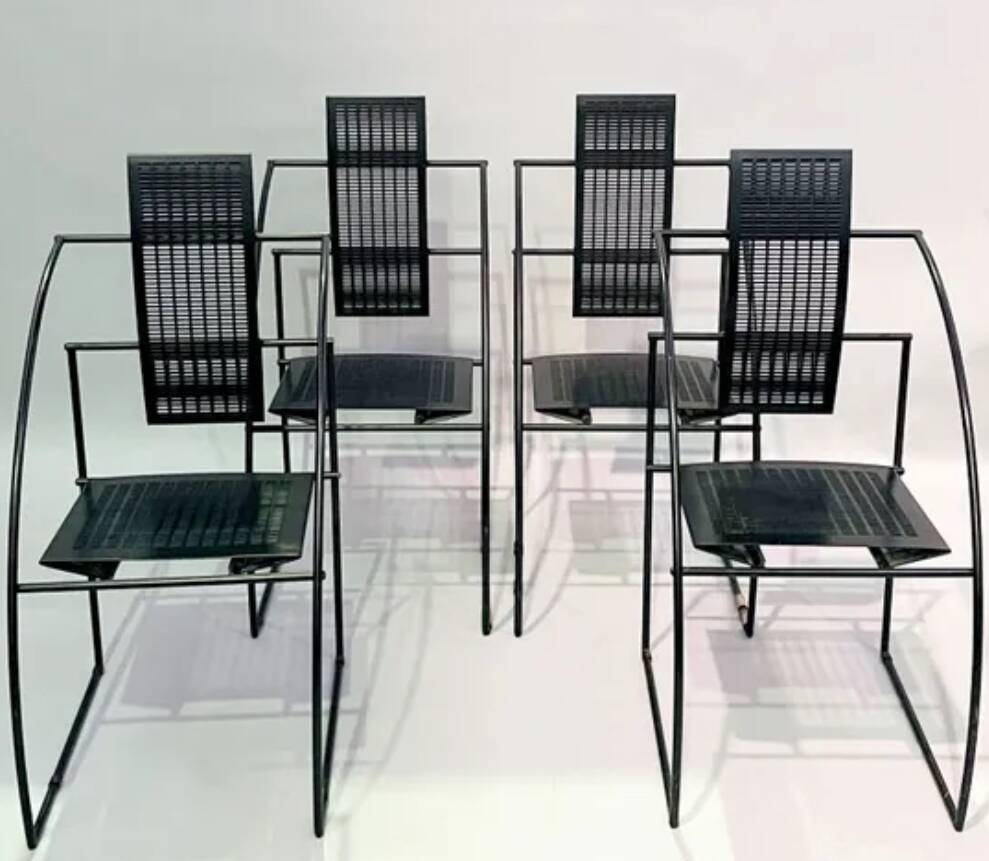 Quinta Chair Design Mario Botta Edition Alias 1980's