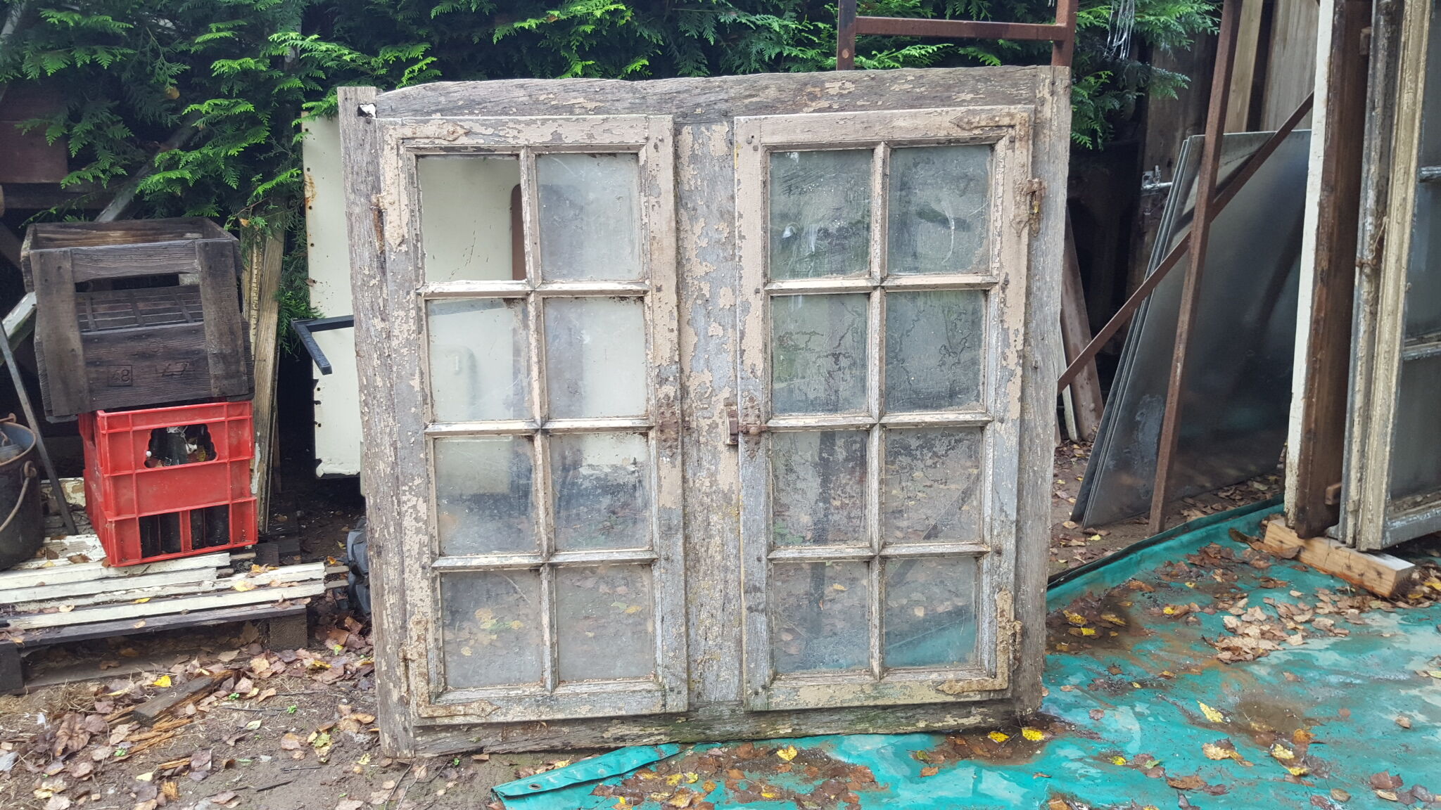 Fenêtre XVIIIème à 2 vantaux et bâti