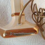 Louis Drimmer - Cream & gilded earthenware table lamp
