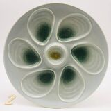 6 oyster/shellfish plates, “Salins”