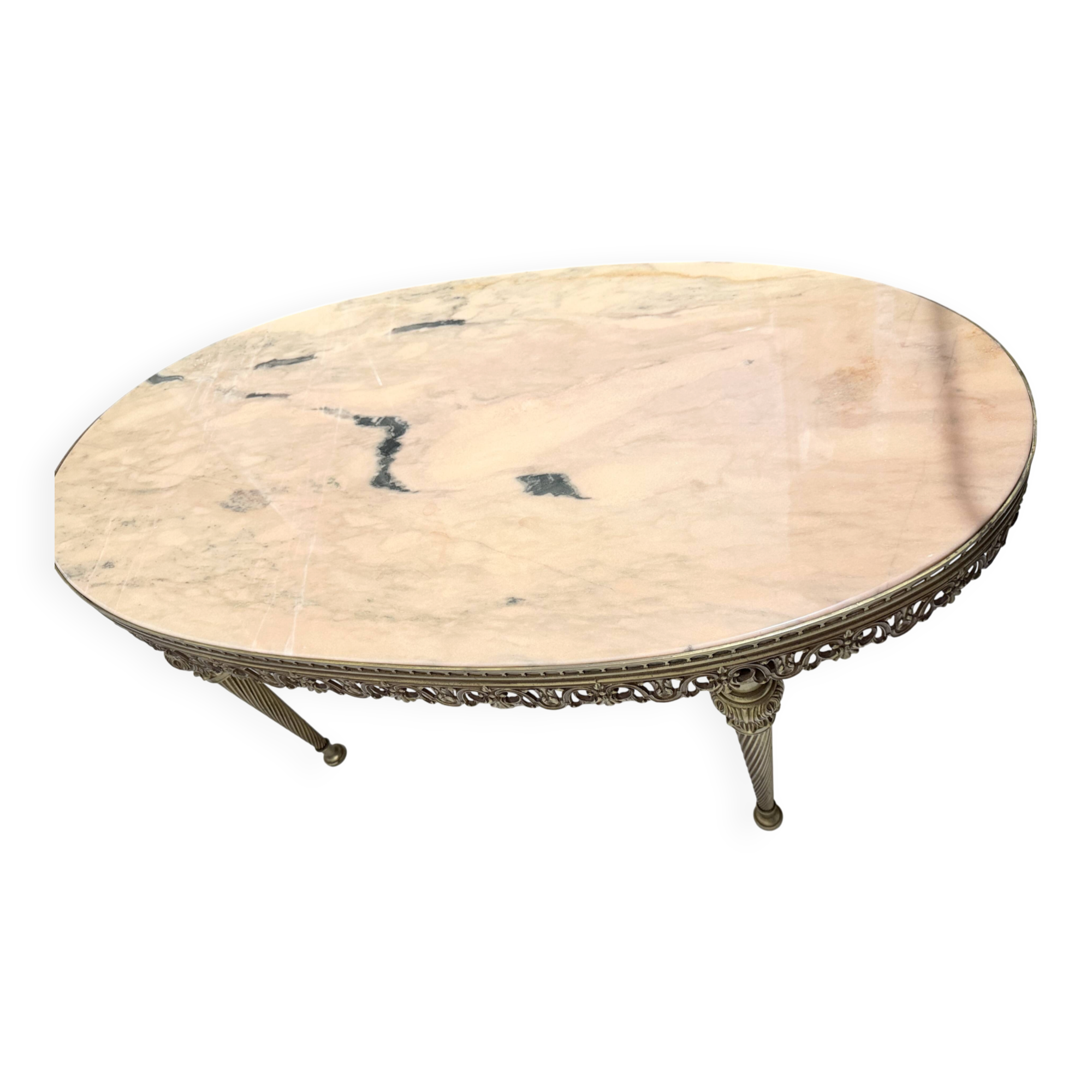 Marble coffee table