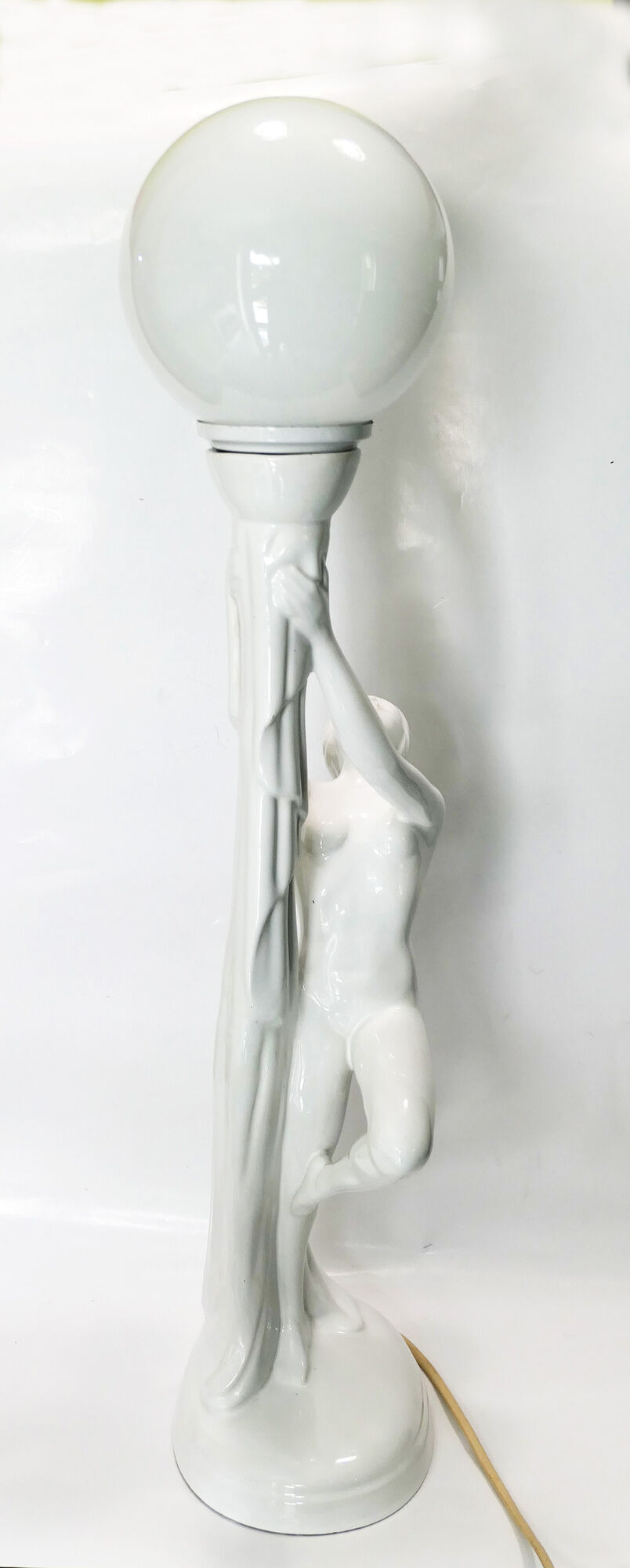 Large table lamp Art Deco style 1960s-70s