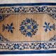 Old Chinese Peking handmade carpet 94cm x 161cm 1940s