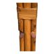 Vintage 1970s rattan parrot coat rack
