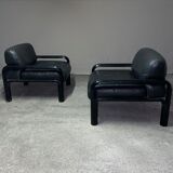 Pair of Gae Aulenti chairs for Knoll International