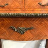 Former secretary in rosewood marquetry