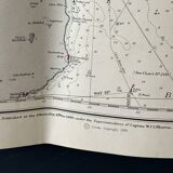 Denmark and Sweden The Sound Entrance to Baltic Nautical Map