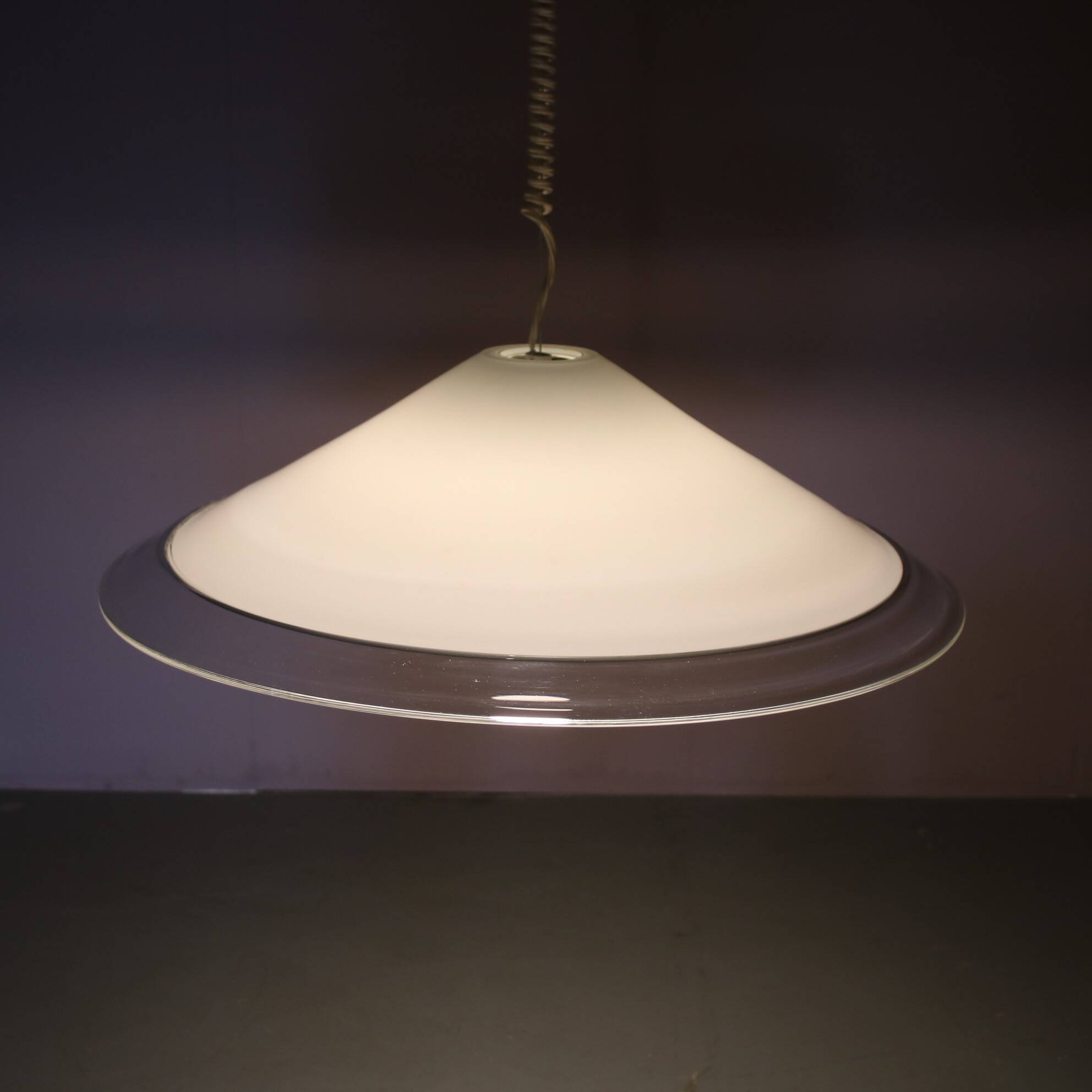 1970s Hanging lamp by Leucos, Italy