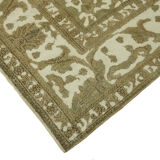 1980s 283 cm x 366 cm beige wool carpet