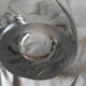 Daum vase in molded crystal, 60s